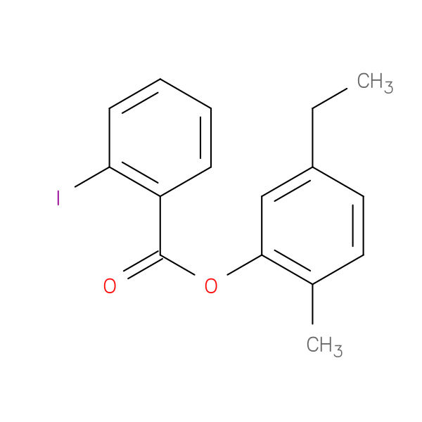 5-ethyl-2-methylphenyl 2-iodobenzoate