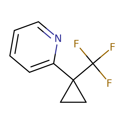 2-[1-(trifluoromethyl)cyclopropyl]pyridine