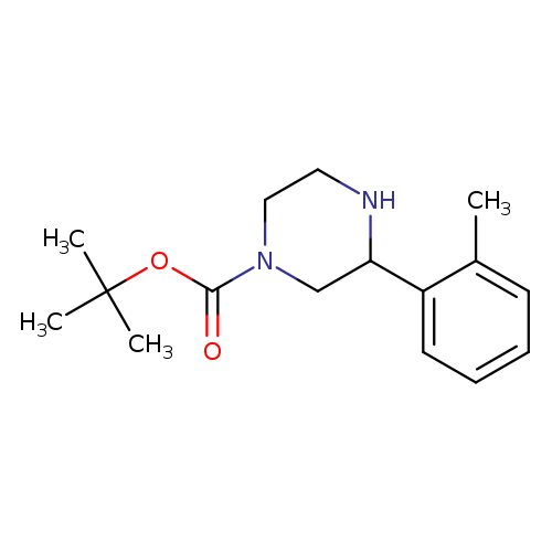 tert-Butyl 3-(o-tolyl)piperazine-1-carboxylate