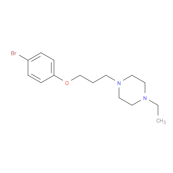 1-(3-(4-broMophenoxy)propyl)-4-ethylpiperazine
