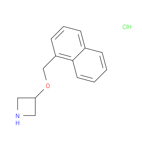 3-[(naphthalen-1-yl)methoxy]azetidine hydrochloride