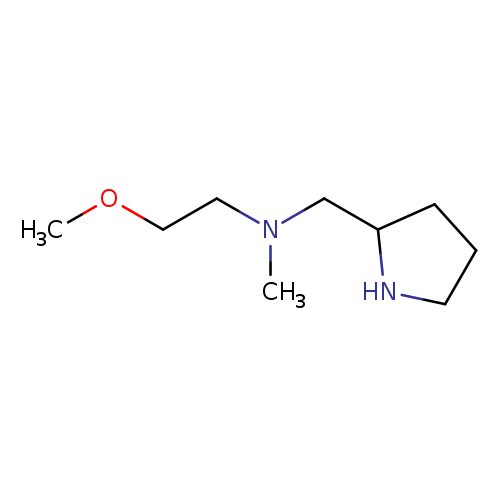 (2-Methoxyethyl)(methyl)(pyrrolidin-2-ylmethyl)amine