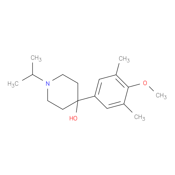 4-(3,5-Dimethyl-4-methoxyphenyl)-4-hydroxy-1-iso-propylpiperidine