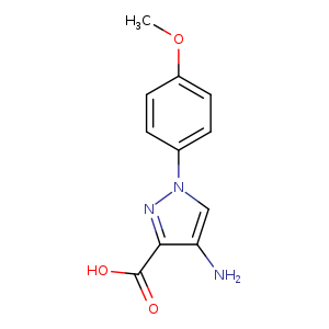 4-Amino-1-(4-methoxyphenyl)-1H-pyrazole-3-carboxylic acid