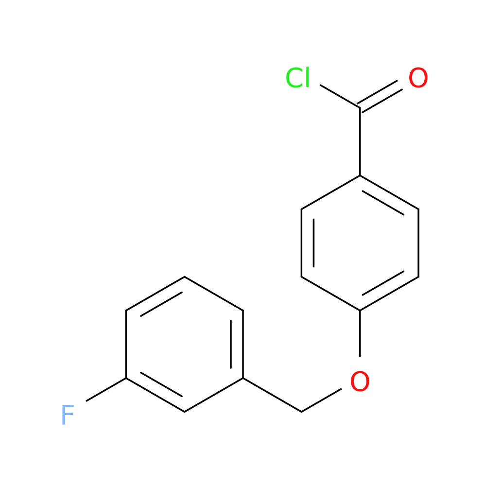 4-[(3-Fluorobenzyl)oxy]benzoyl chloride