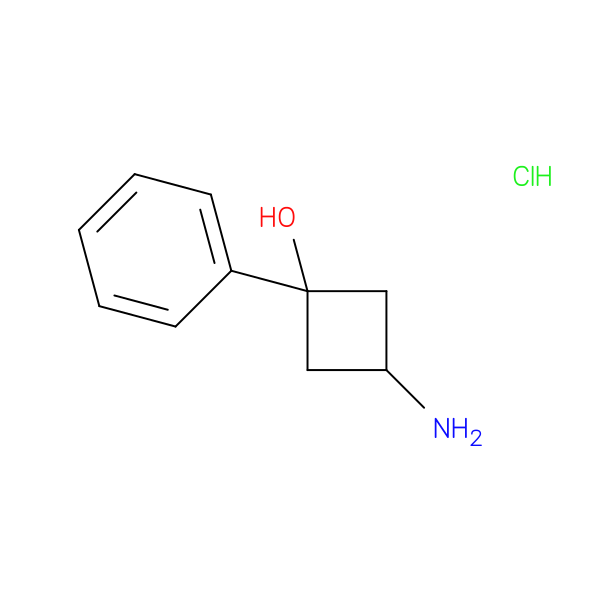 3-amino-1-phenylcyclobutan-1-ol hydrochloride
