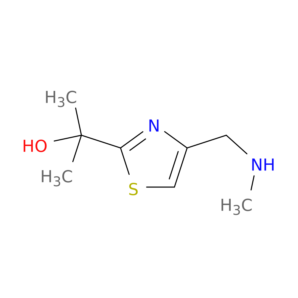 2-{4-[(methylamino)methyl]-1,3-thiazol-2-yl}propan-2-ol