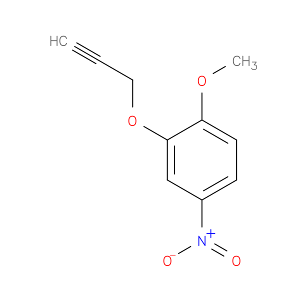 Benzene, 1-methoxy-4-nitro-2-(2-propynyloxy)-
