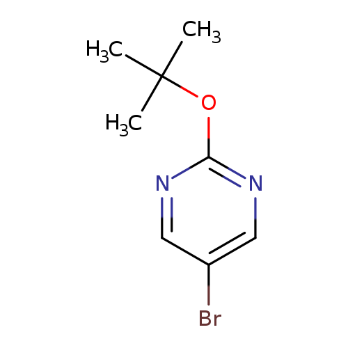Pyrimidine, 5-bromo-2-(1,1-dimethylethoxy)-