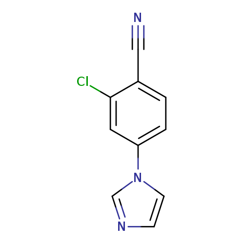 2-Chloro-4-(imidazol-1-yl)benzonitrile