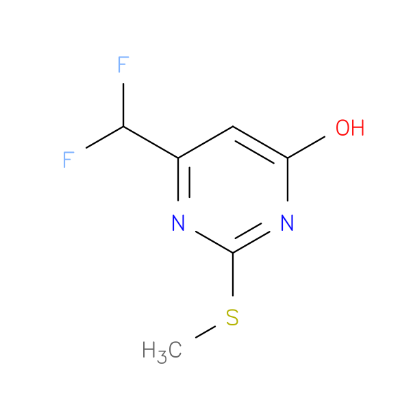 6-(Difluoromethyl)-2-(methylthio)pyrimidin-4-ol