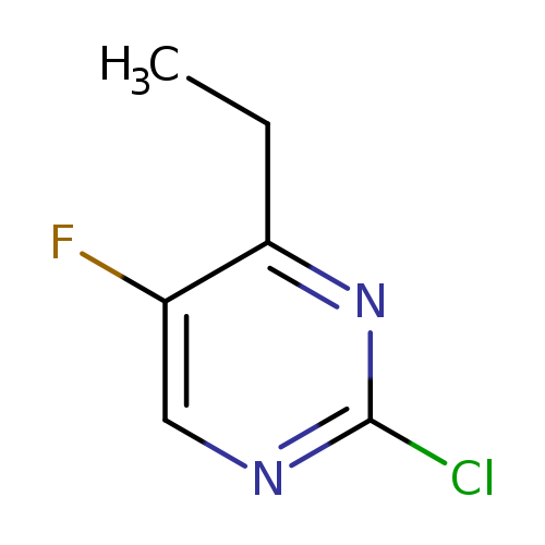 Pyrimidine, 2-chloro-4-ethyl-5-fluoro-