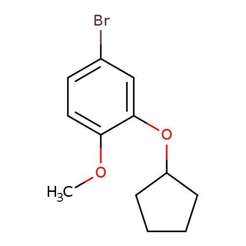 4-Bromo-2-(cyclopentyloxy)anisole