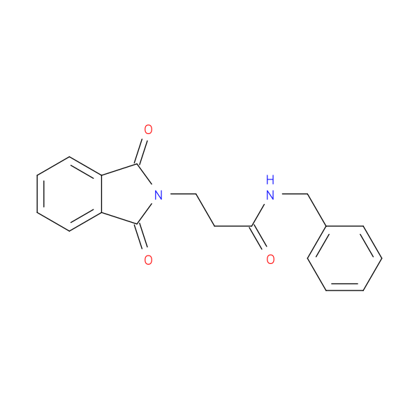 N-benzyl-3-(1,3-dioxo-2,3-dihydro-1H-isoindol-2-yl)propanamide