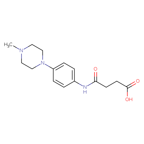 4-([4-(4-Methylpiperazin-1-yl)phenyl]amino)-4-oxobutanoic acid