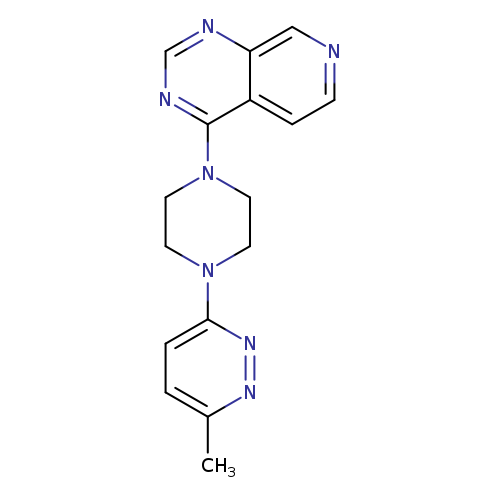 3-methyl-6-(4-{pyrido[3,4-d]pyrimidin-4-yl}piperazin-1-yl)pyridazine