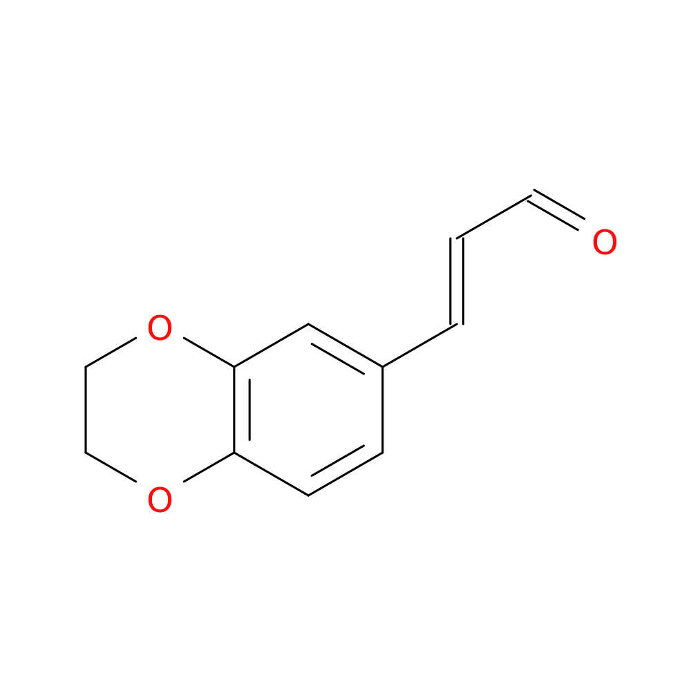 (2E)-3-(2,3-dihydro-1,4-benzodioxin-6-yl)prop-2-enal
