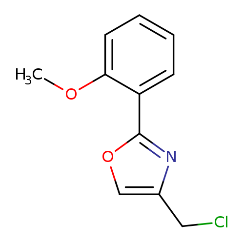 4-(chloromethyl)-2-(2-methoxyphenyl)-1,3-oxazole