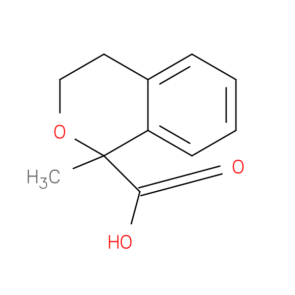 1-methyl-3,4-dihydro-1H-2-benzopyran-1-carboxylic acid