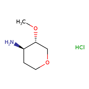 trans-3-methoxytetrahydropyran-4-amine;hydrochloride