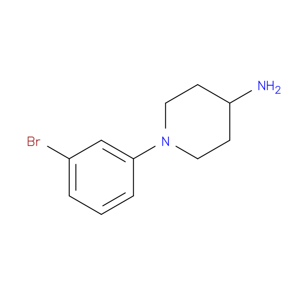 1-(3-Bromophenyl)piperidin-4-amine