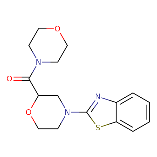 2-[2-(morpholine-4-carbonyl)morpholin-4-yl]-1,3-benzothiazole
