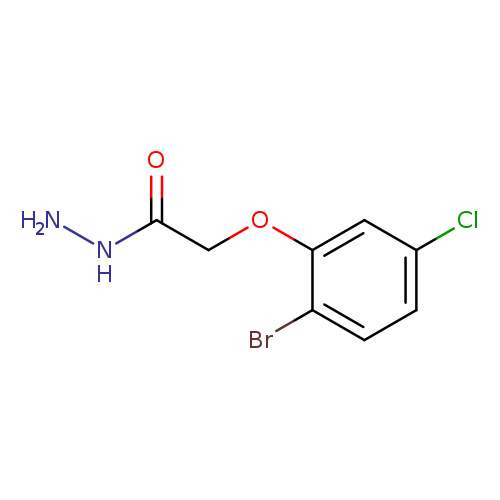 2-(2-Bromo-5-chlorophenoxy)acetohydrazide