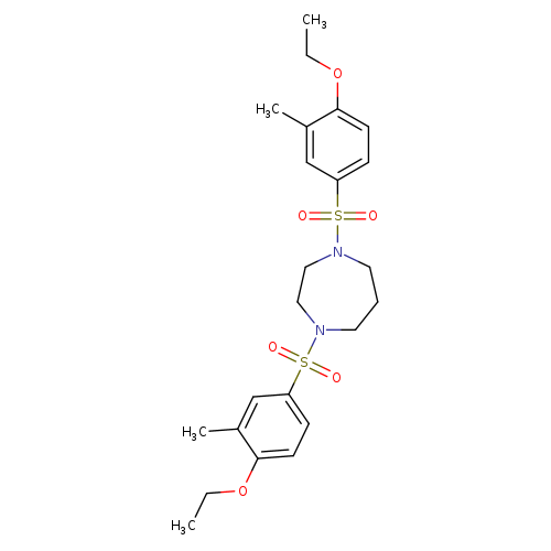 1,4-bis(4-ethoxy-3-methylbenzenesulfonyl)-1,4-diazepane