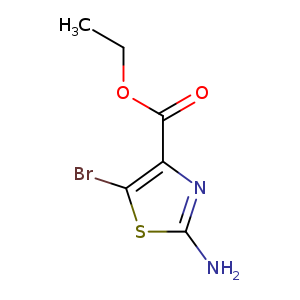 4-Thiazolecarboxylic acid, 2-amino-5-bromo-, ethyl ester