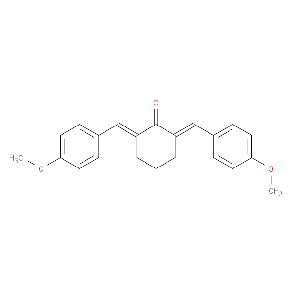 2,6-bis(4-methoxybenzylidene)cyclohexan-1-one