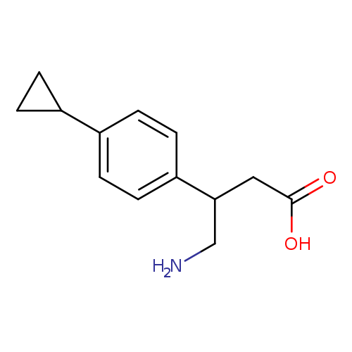 4-amino-3-(4-cyclopropylphenyl)butanoic acid
