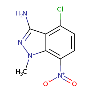 4-Chloro-1-methyl-7-nitro-1H-indazol-3-amine