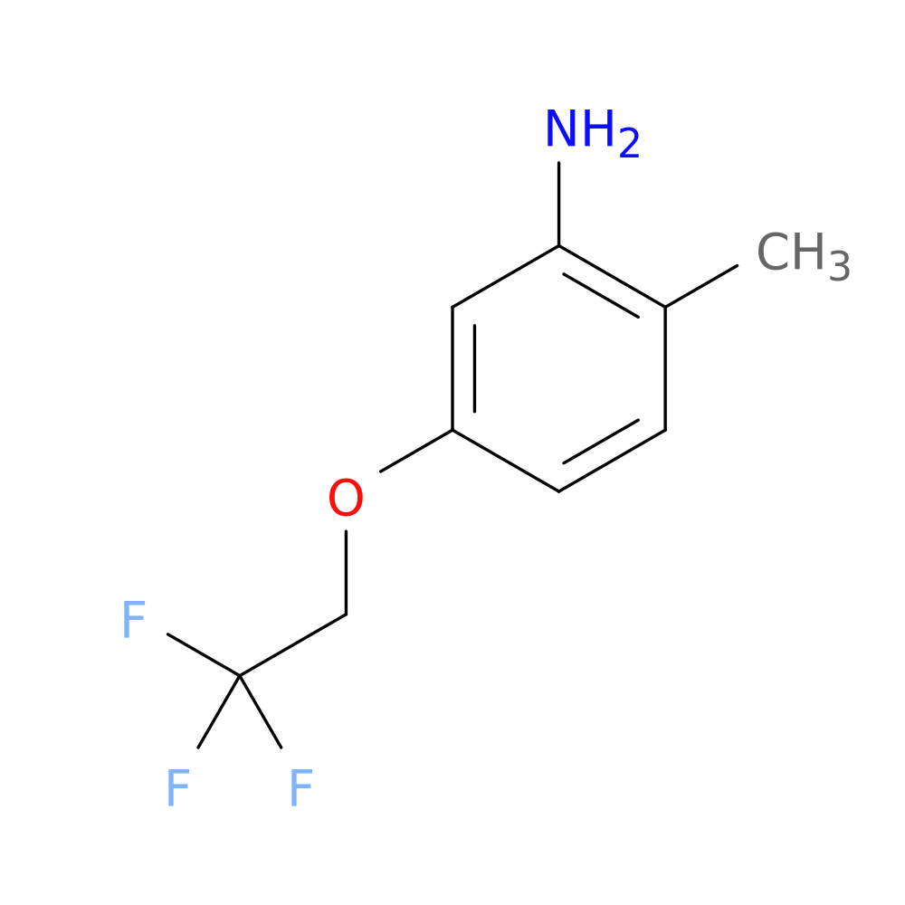2-Methyl-5-(2,2,2-trifluoroethoxy)aniline