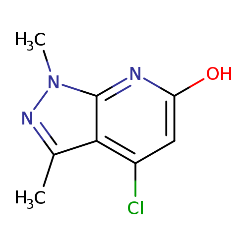 4-chloro-1,3-dimethyl-1h-pyrazolo[3,4-b]pyridin-6-ol