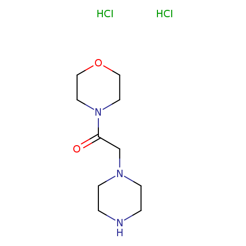1-(morpholin-4-yl)-2-(piperazin-1-yl)ethan-1-one dihydrochloride