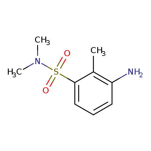 3-amino-N,N,2-trimethylbenzene-1-sulfonamide