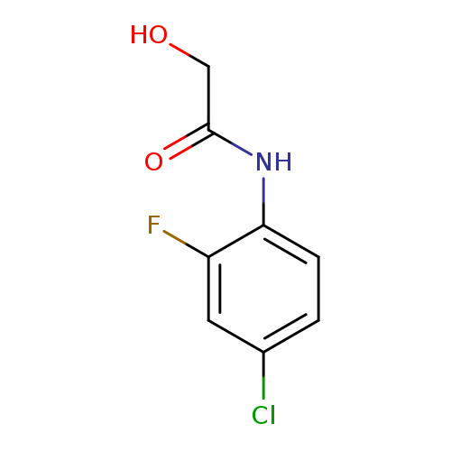 N-(4-chloro-2-fluorophenyl)-2-hydroxyacetamide