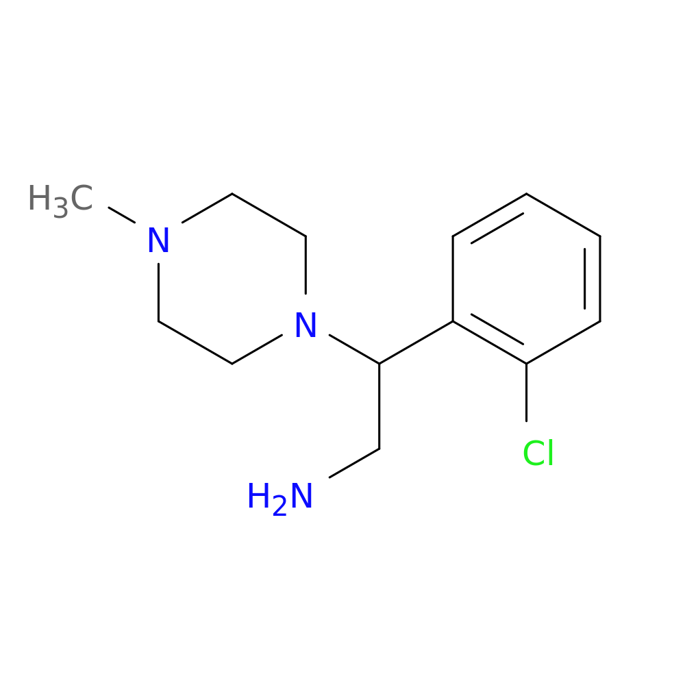 2-(2-Chloro-phenyl)-2-(4-methyl-piperazin-1-yl)-ethylamine