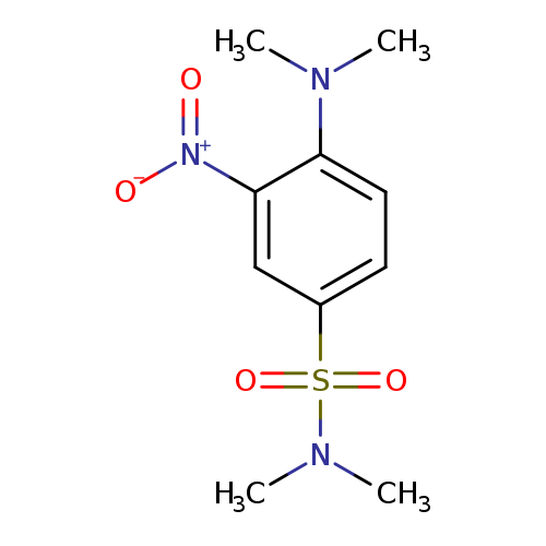 Benzenesulfonamide, 4-(dimethylamino)-N,N-dimethyl-3-nitro-