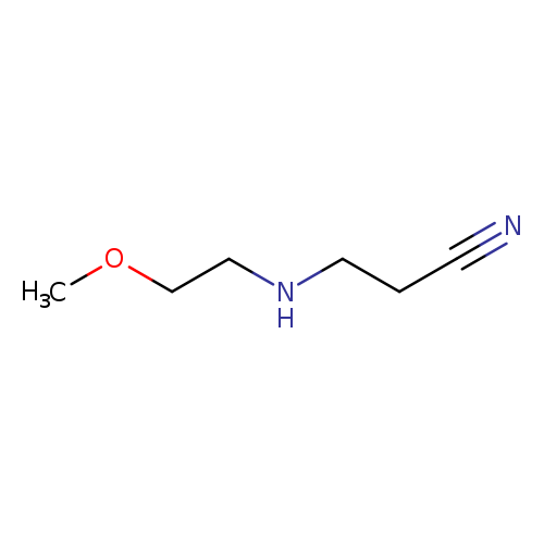 3-[(2-methoxyethyl)amino]propanenitrile