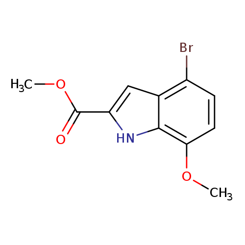methyl4-bromo-7-methoxy-1H-indole-2-carboxylate