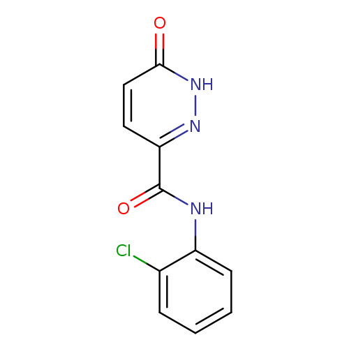 N-(2-chlorophenyl)-6-oxo-1,6-dihydropyridazine-3-carboxamide