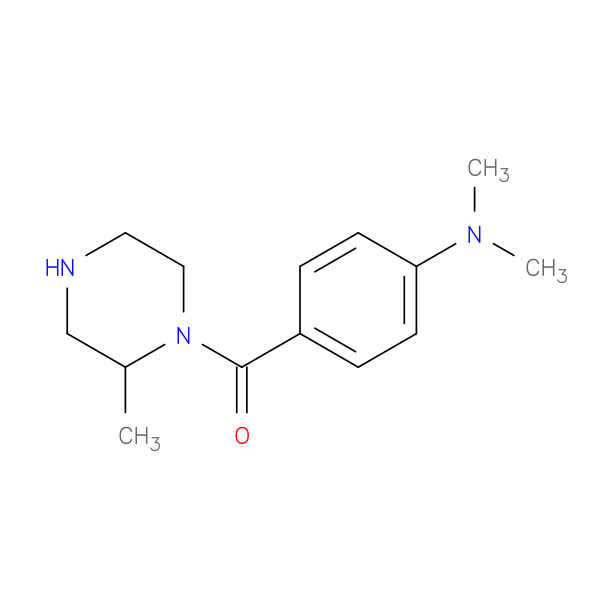 N,N-dimethyl-4-(2-methylpiperazine-1-carbonyl)aniline