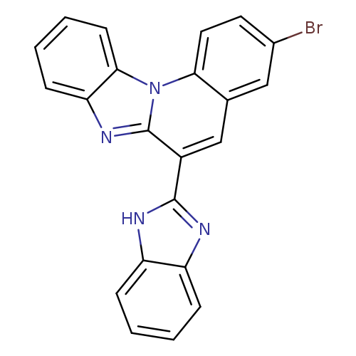 9-(1H-1,3-benzodiazol-2-yl)-5-bromo-1,11-diazatetracyclo[8.7.0.0^{2,7}.0^{12,17}]heptadeca-2,4,6,8,10,12,14,16-octaene