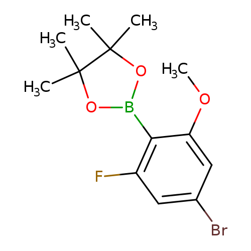 2-(4-Bromo-2-fluoro-6-methoxyphenyl)-4,4,5,5-tetramethyl-1,3,2-dioxaborolane