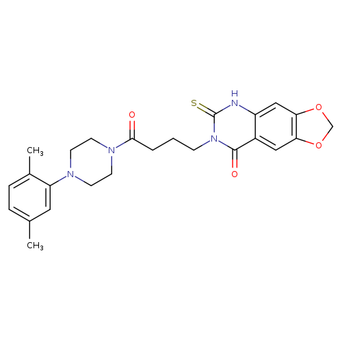 7-{4-[4-(2,5-dimethylphenyl)piperazin-1-yl]-4-oxobutyl}-6-sulfanylidene-2H,5H,6H,7H,8H-[1,3]dioxolo[4,5-g]quinazolin-8-one