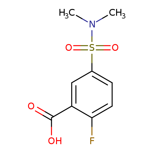 5-(N,N-Dimethylsulfamoyl)-2-fluorobenzoic acid