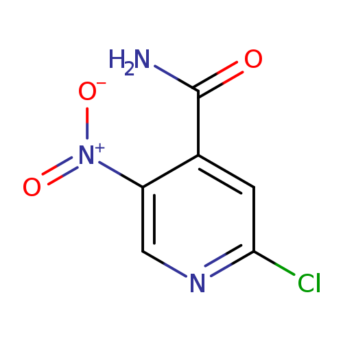 2-Chloro-5-nitroisonicotinamide