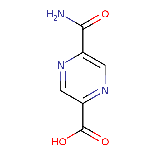 5-carbamoylpyrazine-2-carboxylic acid