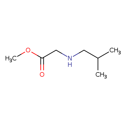 methyl 2-[(2-methylpropyl)amino]acetate